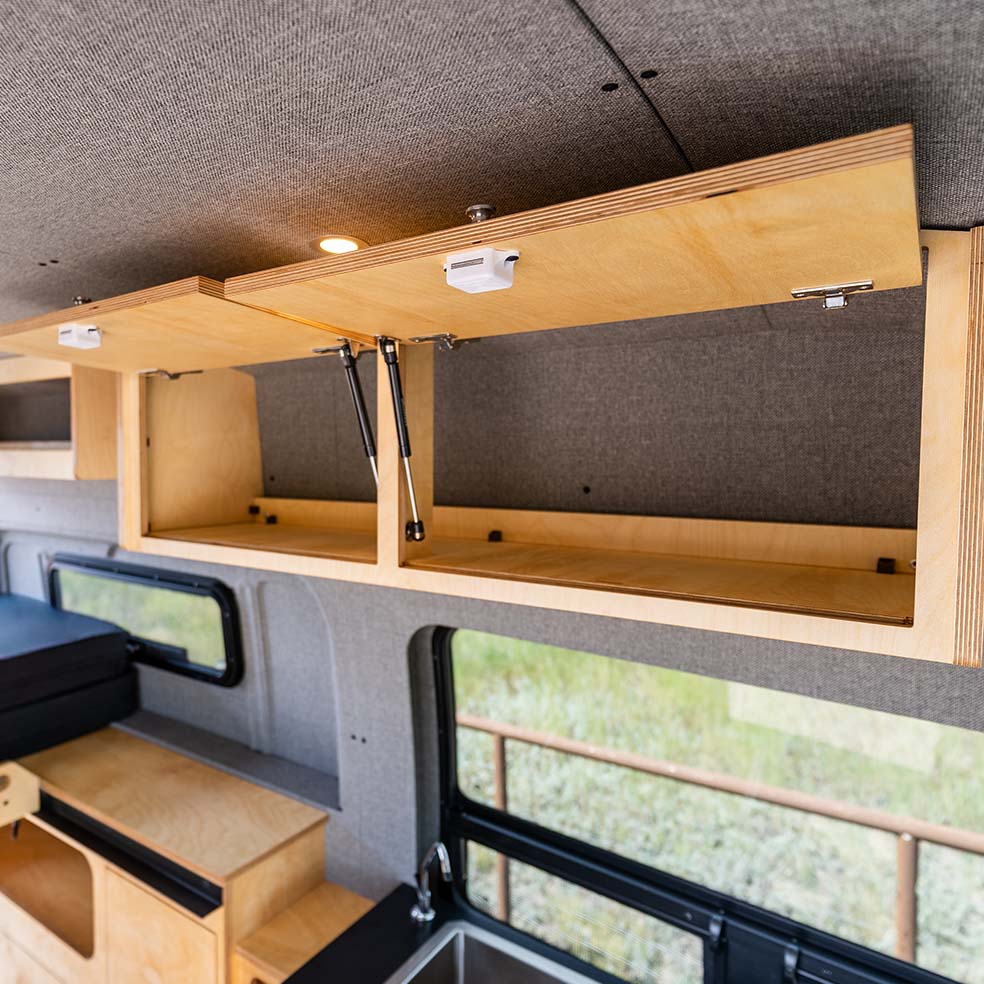 DIY Overhead Triple Cabinet Kit for Transit Vans