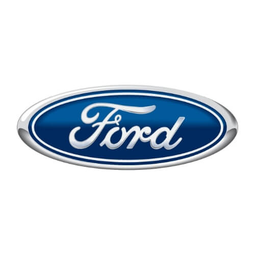 The Ford logo. Titan DIY Kits makes accessories, components and DIY kits for Ford Transit vans.