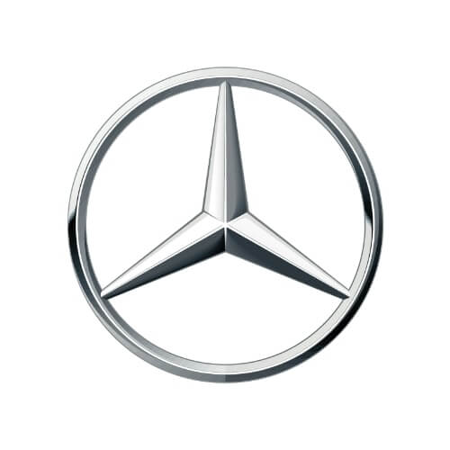 The Mercedes-Benz logo. Titan DIY Kits makes accessories, components and DIY kits for Mercedes Sprinter vans.