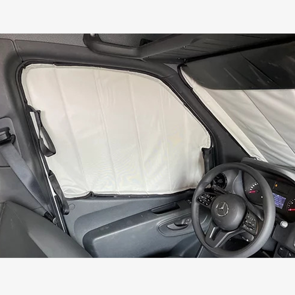 Mercedes-Benz: Front Door Window Covers (Pair)